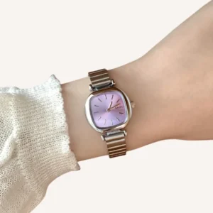 Women’s Luxury Quartz Watch – Stainless Steel Strap