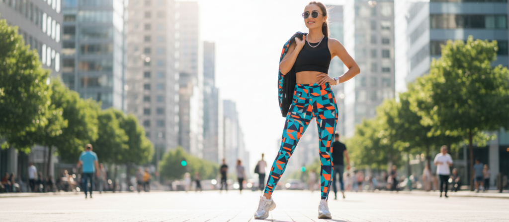 fashionable women's activewear